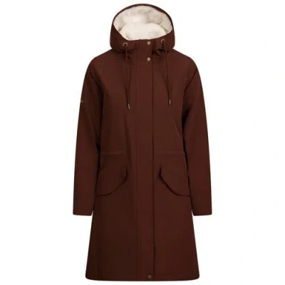 Trespass Vailsom Waterproof Jacket In Brown