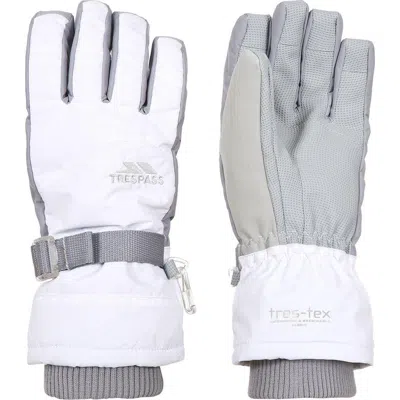Trespass Vizza Ii Gloves In White