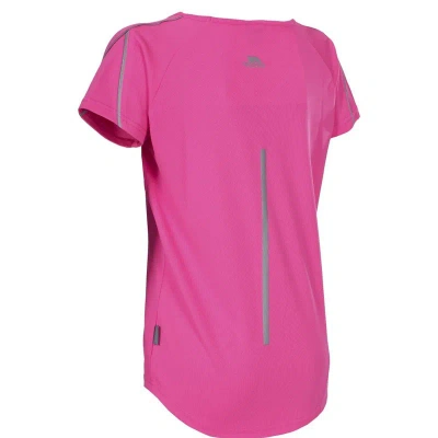 Trespass Womens/ladies Gliding V-neck T-shirt In Pink