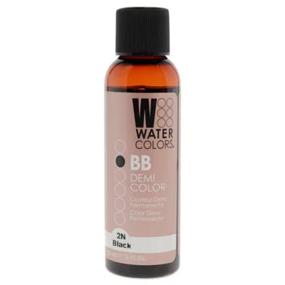 Tressa Watercolors Bb Demi-permanent Hair Color - 2n Black By  For Unisex - 2 oz Hair Color
