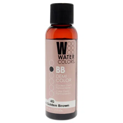 Tressa Watercolors Bb Demi-permanent Hair Color - 4g Dark Golden Brown By  For Unisex - 2 oz Hair Col