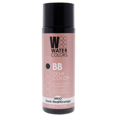 Tressa Watercolors Bb Demi-permanent Hair Color - 4ro Dark Red Orange By  For Unisex - 2 oz Hair Colo