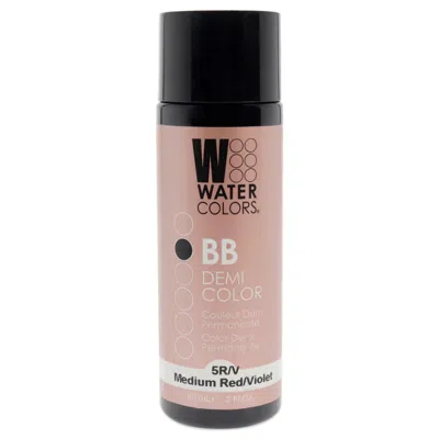 Tressa Watercolors Bb Demi-permanent Hair Color - 5rv Medium Red Violet By  For Unisex - 2 oz Hair Co