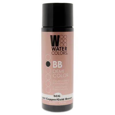 Tressa Watercolors Bb Demi-permanent Hair Color - 6cg Light Copper Gold Brown By  For Unisex - 2 oz H