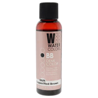 Tressa Watercolors Bb Demi-permanent Hair Color - 6nr Light Copper Red Brown By  For Unisex - 2 oz Ha