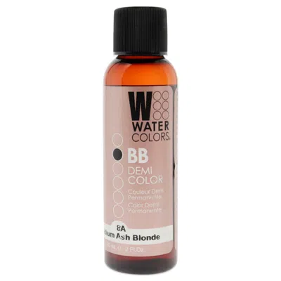 Tressa Watercolors Bb Demi-permanent Hair Color - 8a Medium Ash Blonde By  For Unisex - 2 oz Hair Col In Multi