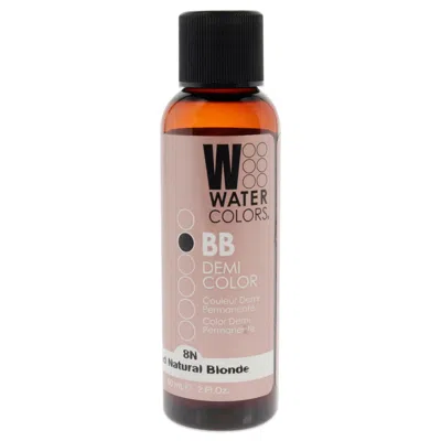 Tressa Watercolors Bb Demi-permanent Hair Color - 8n Medium Natural Blonde By  For Unisex - 2 oz Hair In Multi