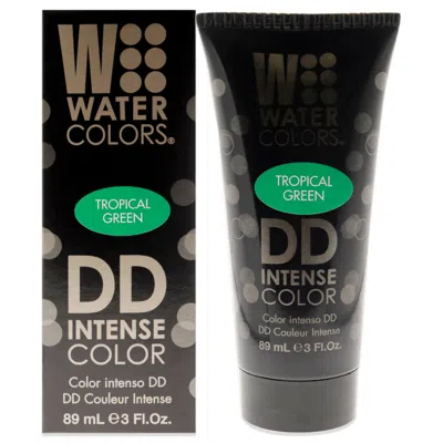 Tressa Watercolors Dd Intense Color - Tropical Green By  For Unisex - 3 oz Hair Color
