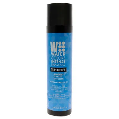 Tressa Watercolors Intense Shampoo - Turquoise By  For Unisex - 8.5 oz Shampoo In Blue