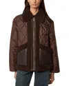 Tressé Tresse Doliz Quilted Jacket In Brown