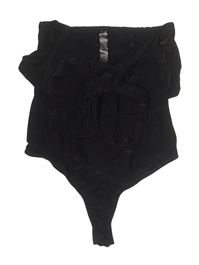 Pre-owned Tresser Bodysuit In Black