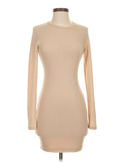 Pre-owned Tresser Casual Dress In Tan