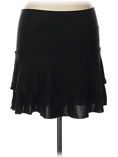 Pre-owned Tresser Casual Skirt In Black