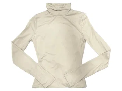 Tresser Mandy Long Sleeve Top In Bone In Sand