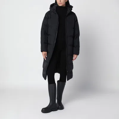Tretorn Black Arctic Puffer Padded Parka In Multi