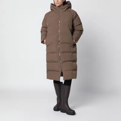 Tretorn Brown Arctic Puffer Padded Parka In Multi