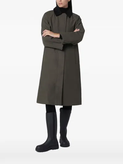 Tretorn Dawn Storm-flap Coat In Green