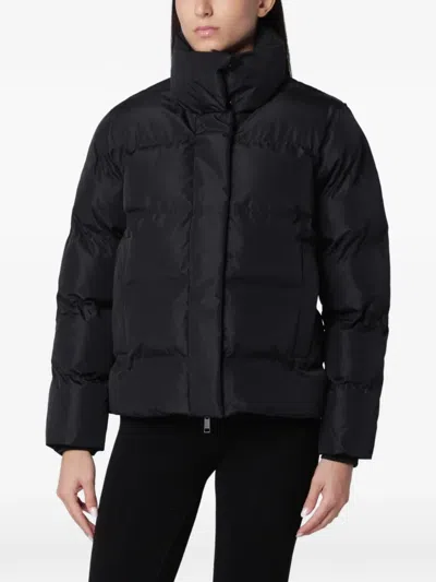 Tretorn Hill Quilted Puffer Jacket In Black