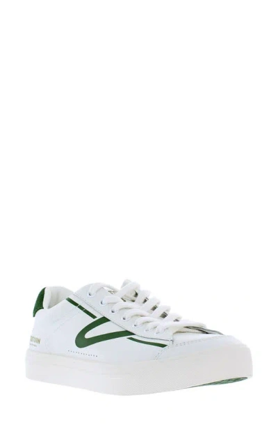 Tretorn Hopper Trainer In White Green