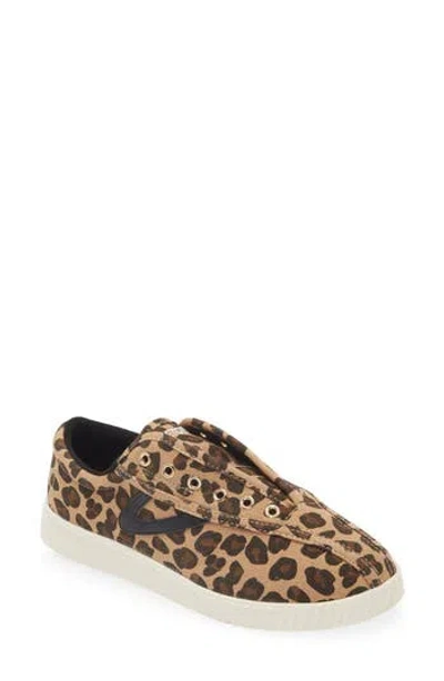 Tretorn Leopard Slip-on Sneaker