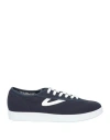 Tretorn Man Sneakers Midnight Blue Size 9 Textile Fibers In Blue