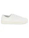 Tretorn Men's Nylite Plus Canvas Sneakers In White Green