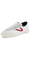 Tretorn Nylite Vtg Sneakers White/modern Red In White/modern Red
