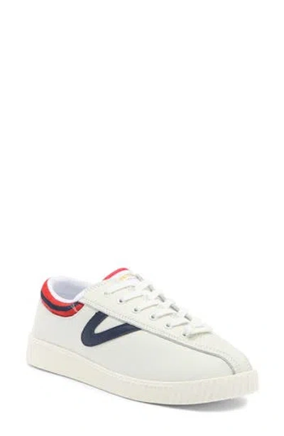 Tretorn Racket Sneaker In White/navy