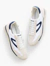 Tretorn Â® Rawlins 2.0 Sneakers - White/navy Blue - 11m Talbots In White,navy Blue