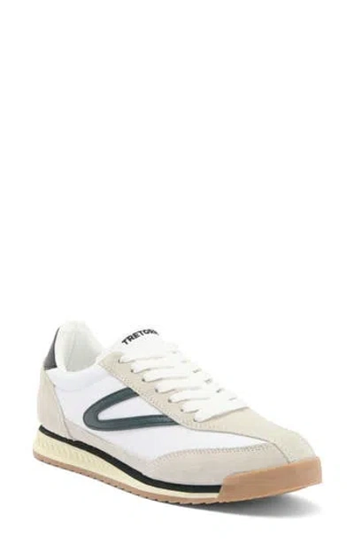 Tretorn Rawlins Vtg Sneaker In White/black