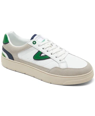 Tretorn Women's Harlow Elite Casual Sneakers From Finish Line In White,green