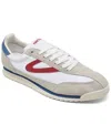 Tretorn Rawlins Retro Sneaker In White,blue,red