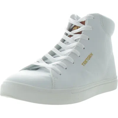 Tretorn Womens Lace-up Manmade Casual And Fashion Sneakers In White