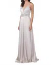 Trevi Collection A Customer Favorite Dress In Champagne In Neutral