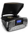 Trexonic Retro Wireless Bluetooth Record And Cd Player