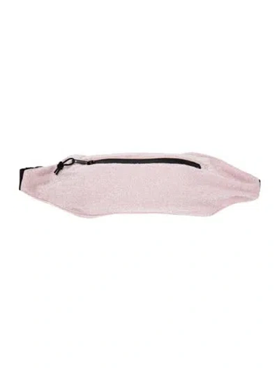 Pre-owned Triangl Nylon Clutch In Pink