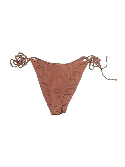 Pre-owned Triangl Swimsuit Bottoms In Brown