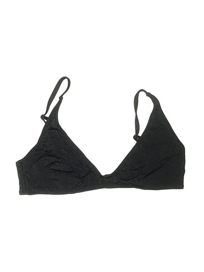 Pre-owned Triangl Swimsuit Top Black Swimwear