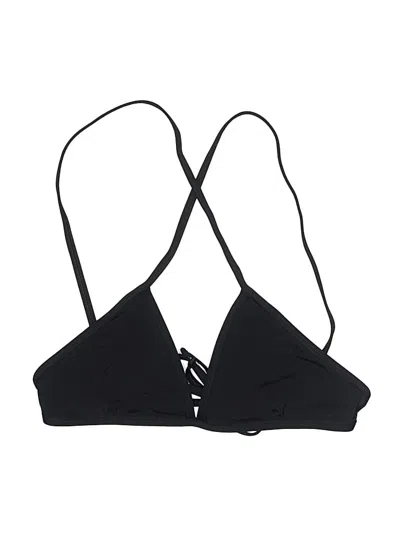Pre-owned Triangl Swimsuit Top Black Swimwear