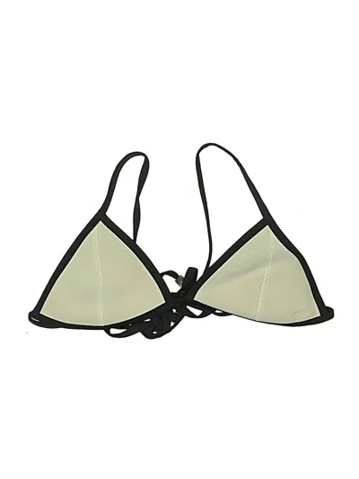 Pre-owned Triangl Swimsuit Top Green Swimwear