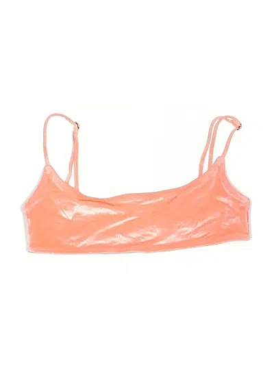 Pre-owned Triangl Swimsuit Top Orange Swimwear