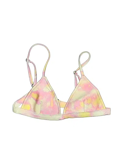 Pre-owned Triangl Swimsuit Top Pink Swimwear