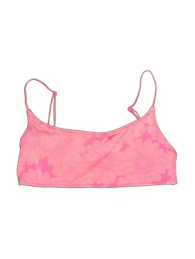 Pre-owned Triangl Swimsuit Top Pink Swimwear
