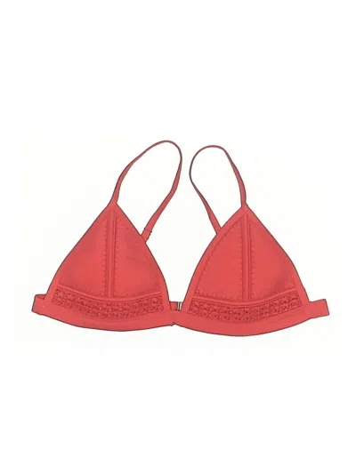 Pre-owned Triangl Swimsuit Top Red Swimwear