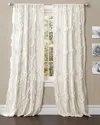Triangle Home Avon Window Curtain In Metallic