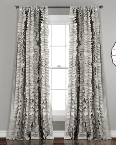 Triangle Home Belle Window Curtain Panel In White