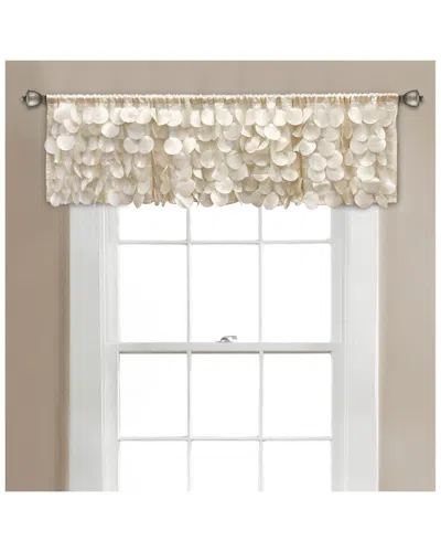 Triangle Home Gigi Valance Curtain In Neutral
