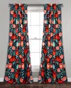 Triangle Home Poppy Garden Room Darkening Window Curtain Panels In Multi