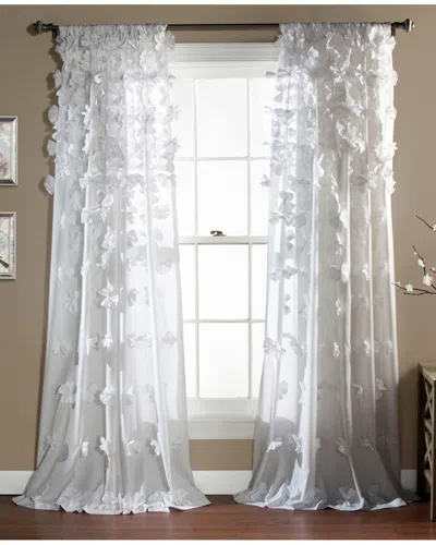 Triangle Home Riley White Window Panel