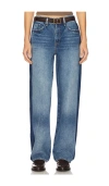 Triarchy Birkin Mid Rise Straight Leg